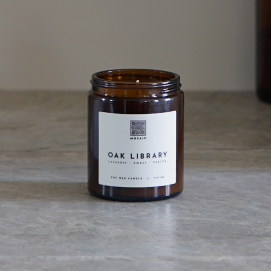 OAK LIBRARY Lavender - Amber - Vanilla